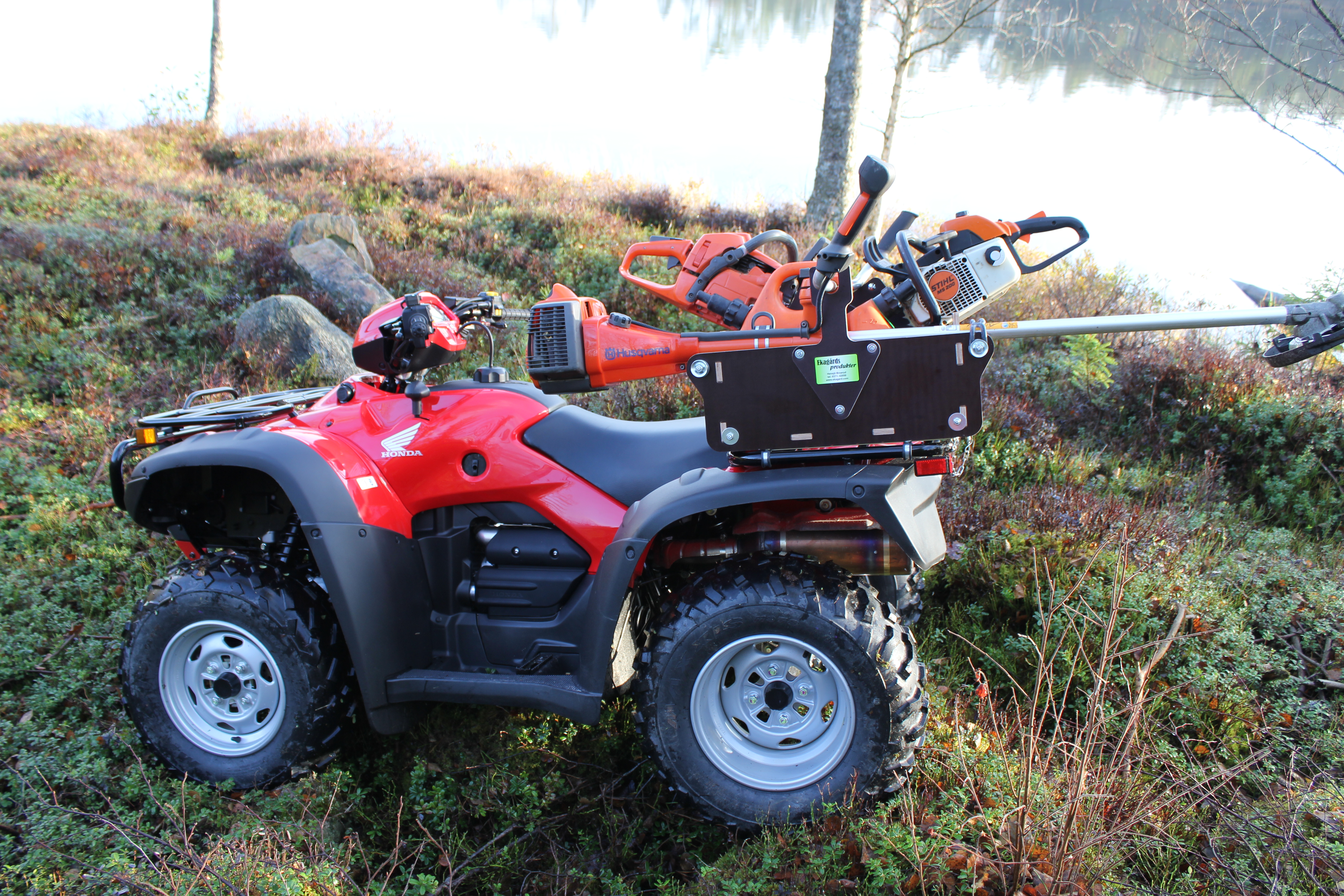 ATV TEST Yamaha grizzly 700 VS LADA 21099 -